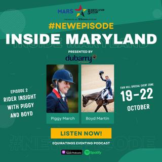 Inside Maryland 2023 #2: Rider Insight with Piggy and Boyd