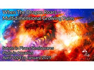 Multidimensional Growing Pains - Saturn in Pisces Semisquares Pluto in Aquarius