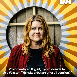 Volvomontören My, 28, ny ordförande för Ung Vänster: ”Hur ska arbetare orka till pension?”