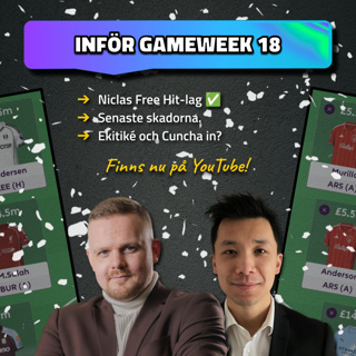 26. Ekitiké & Cunha in? | Free Hit aktivt ✅ | Inför Gameweek 18 | Fantasy Premier League 25/26