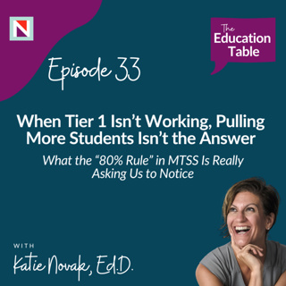 Ep 33: When Tier 1 Isn’t Working, Pulling More Students Isn’t the Answer
