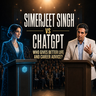 Can AI Give Better Life Advice? | Simerjeet Singh vs ChatGPT | Coach on Campus