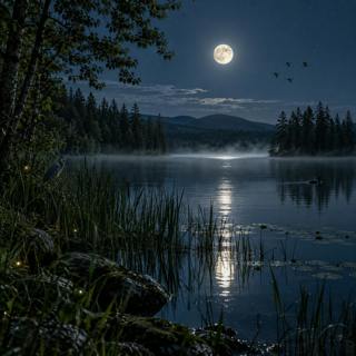 🦗 LAKESHORE, FINE INSECTS and PEACEFUL NATURE — 2 H of nighttime ambience for quiet sleep