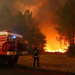 300,000 Flee Wildfires, Europe’s Market Mojo, French Spy Tech Shift