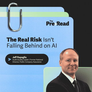 The Real Risk Isn't Falling Behind on AI 