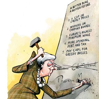 Theresa May launches her (party's) manifesto