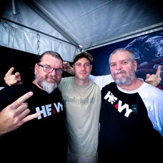 Backstage With IN HEARTS WAKE At KNOTFEST BRISBANE 2025