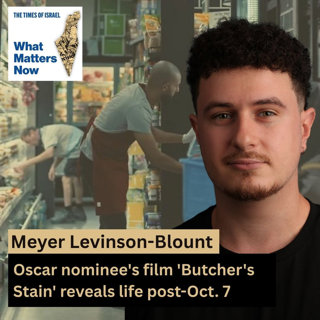Meyer Levinson-Blount: Oscar nominee's film 'Butcher's Stain' reveals life post-Oct. 7