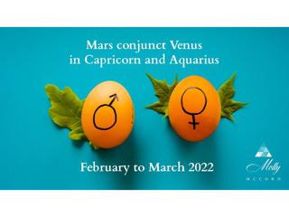 Mars and Venus Conjunction In Capricorn and Aquarius
