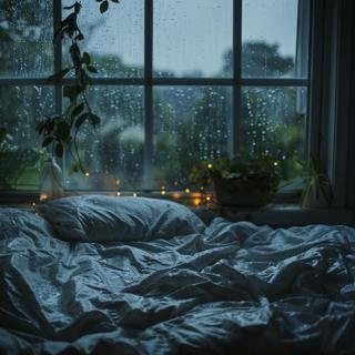 Soothing Rain Sounds Come In To The Bed And Close Your Eyes To Feel The Rain