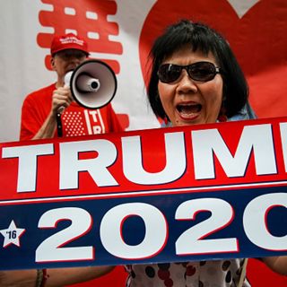 Who are the Chinese-Americans voting for Trump?