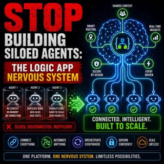 STOP BUILDING SILOED AGENTS: The Logic App Nervous System