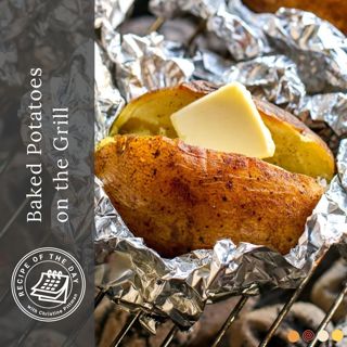 Baked Potatoes on the Grill