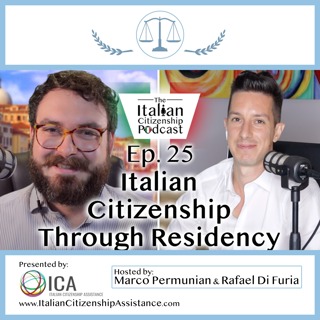 How to Get Italian Citizenship by Residency (Overview)