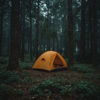 Rainstorm in a Tent (without Thunder) - 10 Hours Sleep Sound