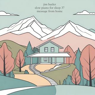 Slow Piano For Sleep 37 - Message From Home