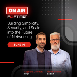 Fortinet ON AIR S1EP1 - Building Simplicity, Security, and Scale into the Future of Networking