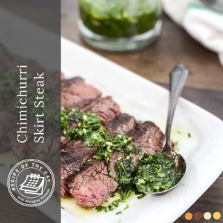 Chimichurri Skirt Steak