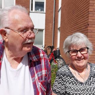 Lycka och ilska när fru grävling flyttar in