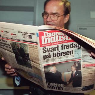 Ekonomijournalistikens gränsland och omstridda opinionsmätningar