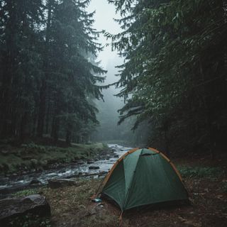 Campsite Rain - 10 Hours Sleep Sound