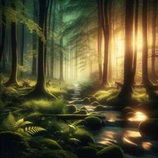 😴🍂🎵 Soothing MUSIC and the Sound of the FOREST Improve SLEEP