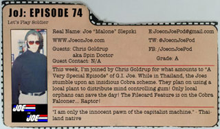 G.I. Joe Ep 74: Let's Play Soldier w/ Chris Goldrup