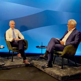Samtale med finansministeren