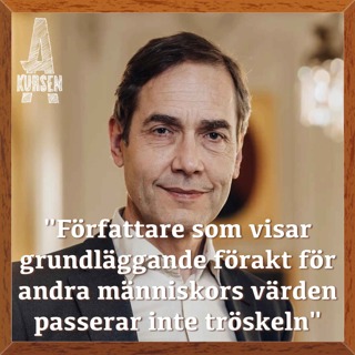 "Författare som visar grundläggande förakt för andra människors värden passerar inte tröskeln" (Överkursen i böcker med Mats Malm)