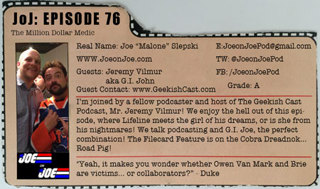 G.I. Joe Ep 76: The Million Dollar Medic w/ Jeremy Vilmur