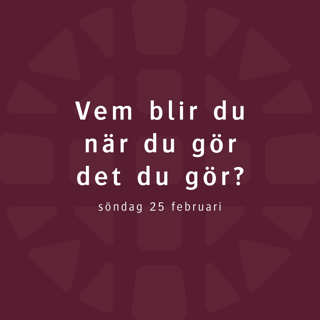 "Vem blir du när du gör det du gör?" – Robert Eriksson