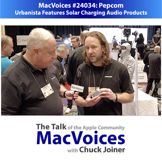 MacVoices #24034: Pepcom - Urbanista Features Solar Charging Audio Products