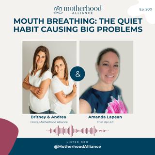 Mouth Breathing: The Quiet Habit Causing Big Problems w/ Amanda LaPean | Chin Up Myo Therapy