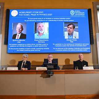 Klimatforskning får årets Nobelpris i fysik