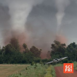 A Small Meteor Blazes Over New York City | Tornado Science From ‘Twisters’