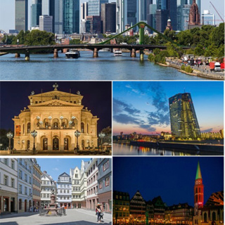 Frankfurt is the most populous city in the German state of Hesse