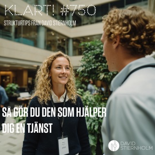 Så gör du den som hjälper dig en tjänst