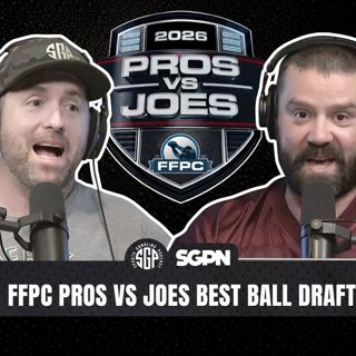 Pros vs Joes FFPC Best Ball Draft | Sports Gambling Podcast (Ep. 2637)