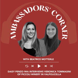 Ep. 2525 Daisy Penzo IWA interviews Veronica Tommasini of Piccoli winery in Valpolicella | Clubhouse Ambassadors' Corner