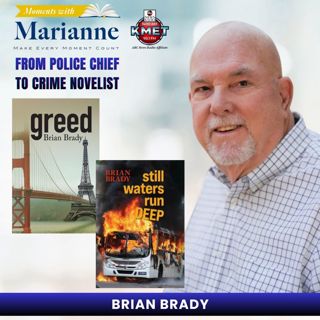 From Police Chief to Crime Novelist, A Conversation with Brian Brady