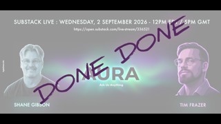 Listen now | Recording of AURA - Tim Frazer & Shane Gibson on 2nd September 2026