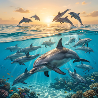 🐬 The Dolphins That Spin Through the Air Like Living Torpedoes