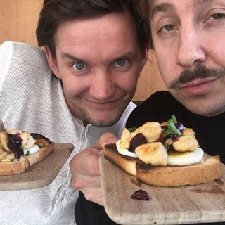 Macka 18: Kyckling, ägg och gräslök