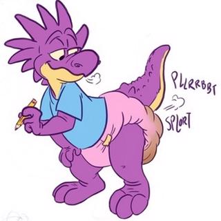 99. Dinosaurien i bajsblöja