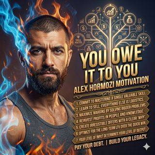 You Owe It to You: Alex Hormozi Motivation
