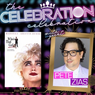 WHO'S THAT GIRL (movie)  with PETE ZIAS! 