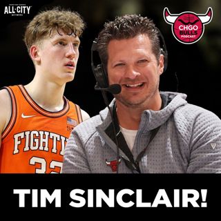 Tim Sinclair Joins: Is Kasparas Jakucionis NEXT Illini drafted by Bulls? | CHGO Bulls Podcast