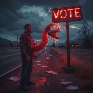 #0279 - Idaho’s Most Deranged Election PSA: ‘VOTE OR I’LL FEED YOU THE FIRE WORM' - 12/02/2025