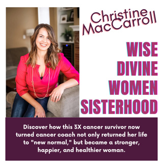 Wise Divine Women presents Christine MacCarroll a functional nutritionist, Board Certified in Holistic Nutrition™, Certified Brain Health Professional, and specializing in women's health. 