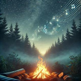 😴🔥🎵 The CRACKLING Fire and SOFT Music Calm the Mind for RESTFUL Sleep
